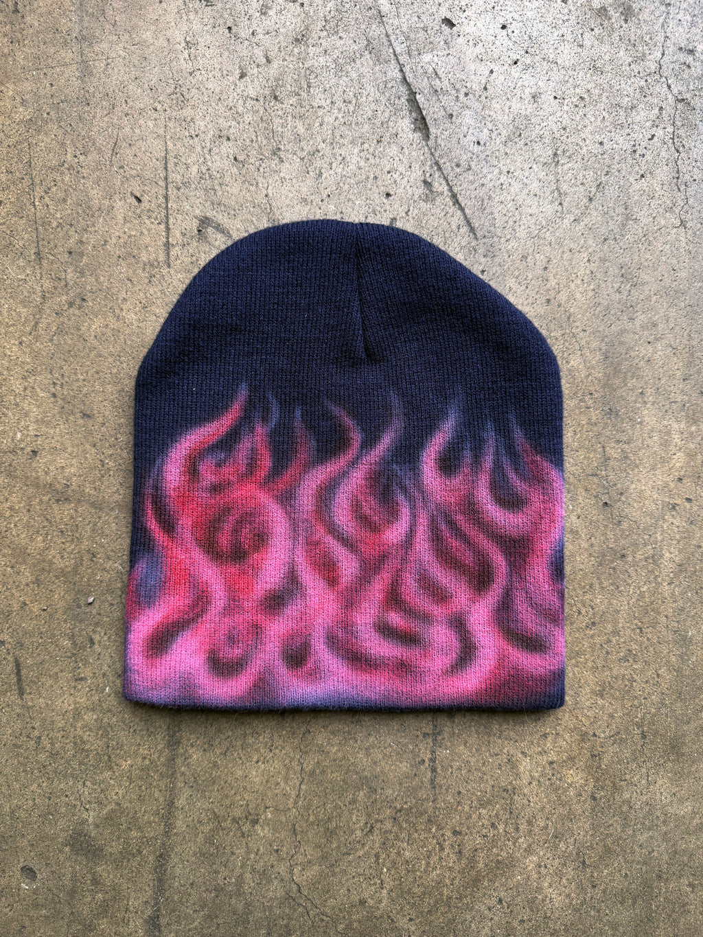 Crimson Fire Beanie