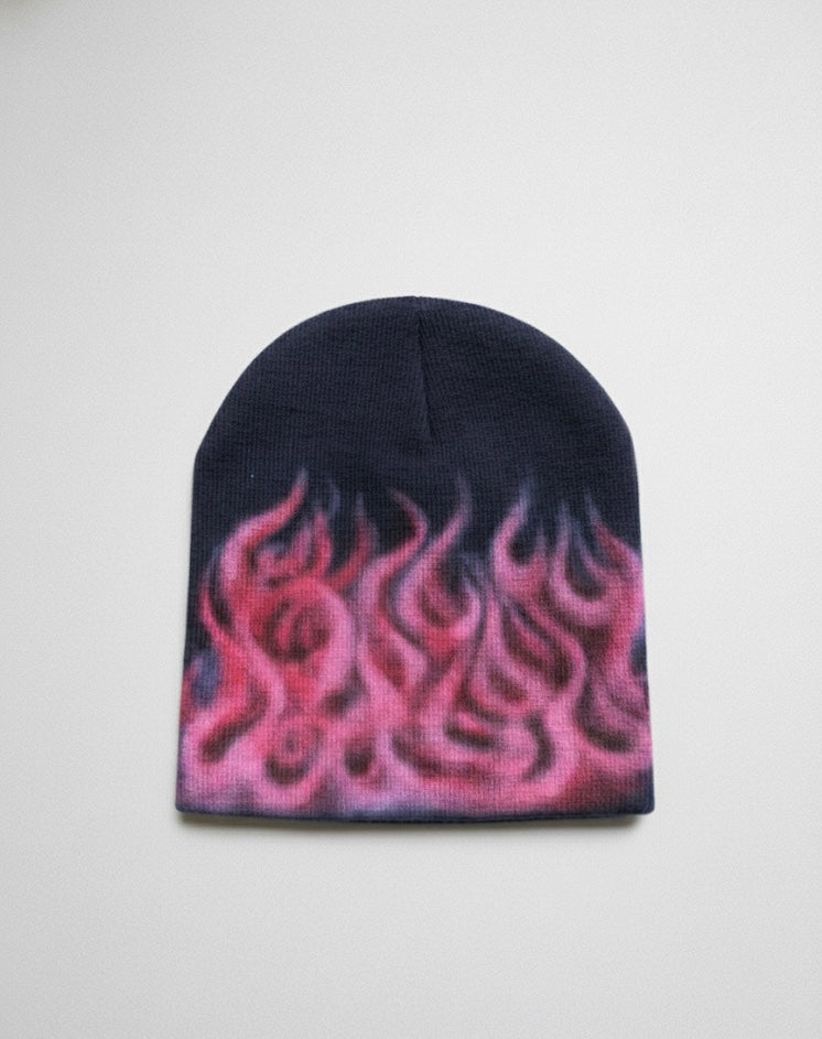 Crimson Fire Beanie