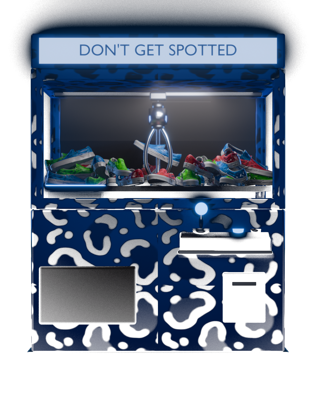 JUMi vending machine — Blue
